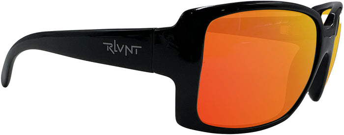 RLVNT Athena Series Sunglasses - Shiny Black