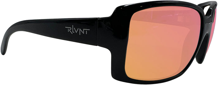 RLVNT Athena Series Sunglasses - Shiny Black