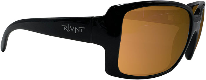 Shiny Black / Brown Lens / Hardwater Bronze