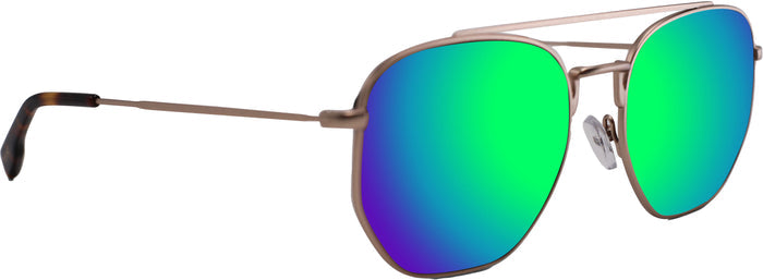 Satin Gold / Brown Lens / Freshwater Green