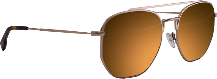 Satin Gold / Brown Lens / Hardwater Bronze