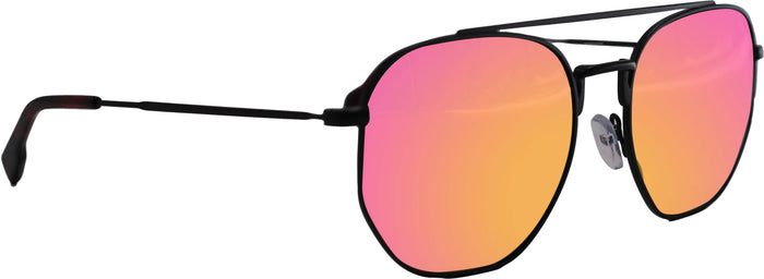 Satin Gunmetal / Brown Lens / Freshwater Rose Gold