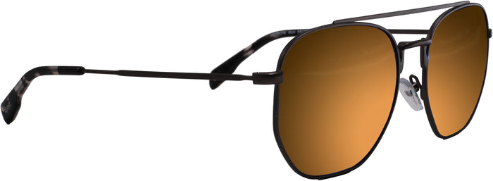 Satin Black / Brown Lens / Hardwater Bronze