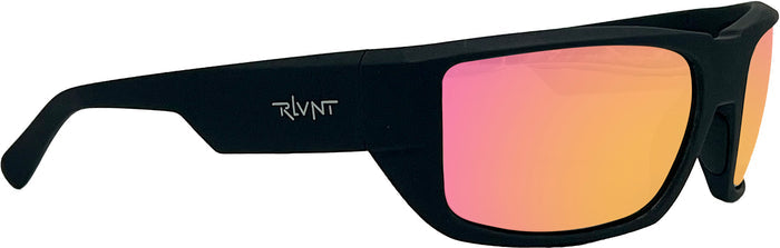 Matte Black / Brown Lens / Freshwater Rose Gold