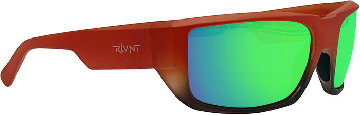 Sunset Orange / Brown Lens / Freshwater Green