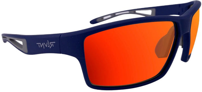 Matte Navy / Brown Lens / Freshwater Red