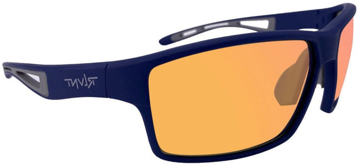 Matte Navy / Brown Lens / Freshwater Rose Gold