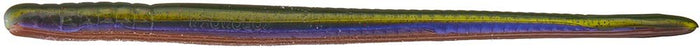 Roboworm Fat Straight Tail Worm - 6 Inch - Aaron's Magic Red & Black Flake