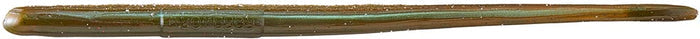Roboworm Straight Tail Worm - 7 Inch - Green Neon Pumpkin