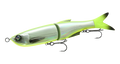 Savage Gear 3D Jointed Glide Swimmer Hard Body Swimbait - Chartreuse Flash