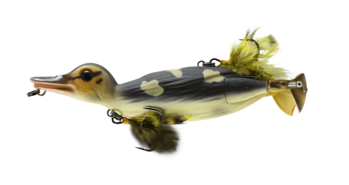 Savage Gear 3D Topwater Suicide Duck Small Animal Wakebait - Wood Duck