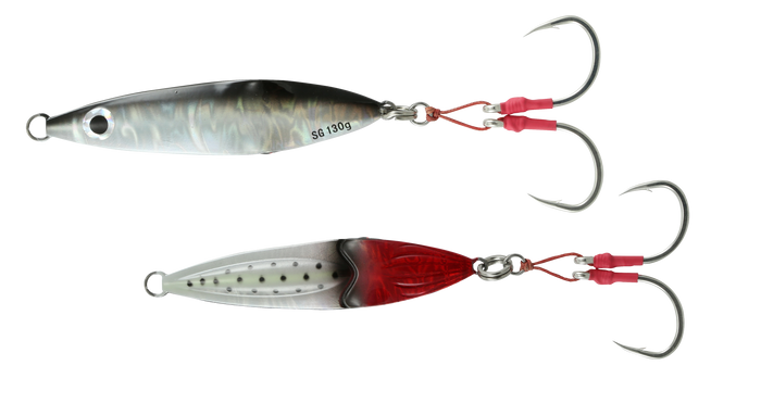 Savage Gear Squish Erratic Fall Deep Drop Jig Dirty Silver Lumo