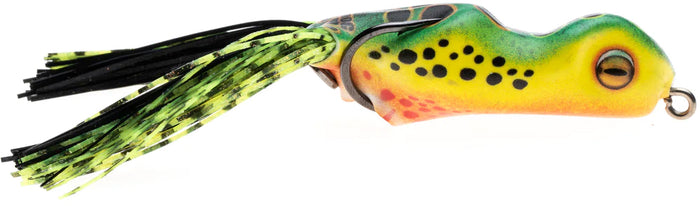 Scum Frog Painted Trophy Series Hollow Body Frog - 1/2 oz - Fire Tiger