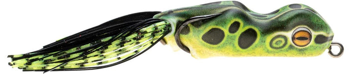 Scum Frog Painted Trophy Series Hollow Body Frog - 1/2 oz - Leopard