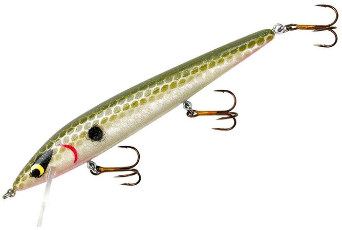 Smithwick Suspending Rattlin' Rogue 4 1/2 inch Jerkbait/Trolling Minnow Avocado Shad