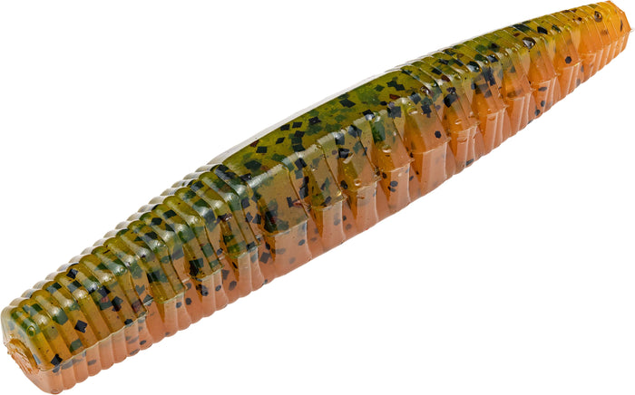Strike King KVD Ned Ocho 2 3/4 inch Ned Rig Stick Worm 9 pack - Dirt
