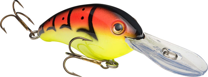 Strike King Pro Model Series 4 Medium Diving Crankbait - Green Tomato