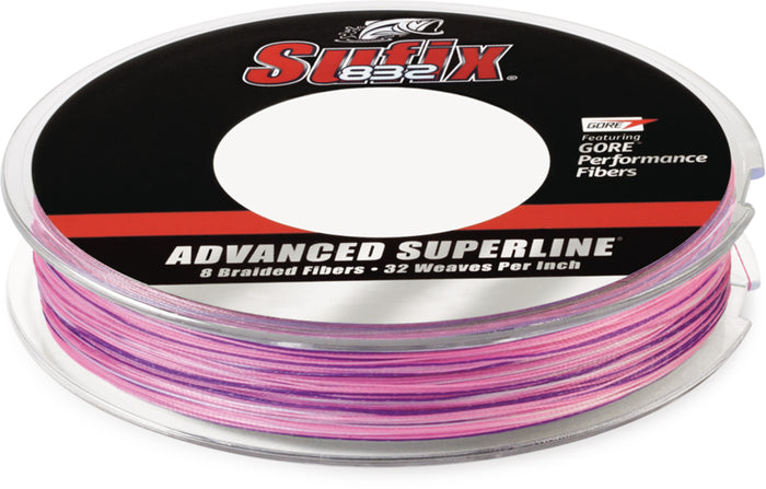 Sufix 832 Advanced Superline Sunrise Braided Line - 300 Yard Filler Spool Sunrise