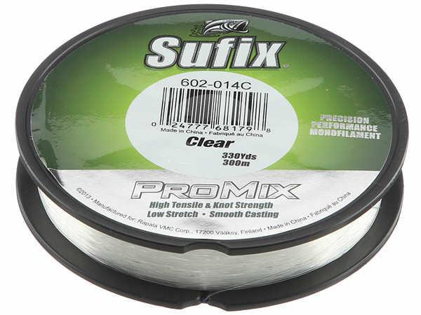 Sufix Pro Mix Clear Monofilament 330 Yards 6 pound