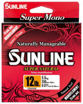 Sunline Super Natural Monofilament Orange 330 Yards 6 pound