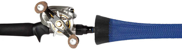 The Rod Glove Casting Rod Sleeve with Dipped Bell End Blue