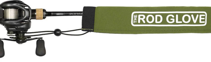 The Rod Glove Tournament Neoprene Casting Rod Sleeve Army Green
