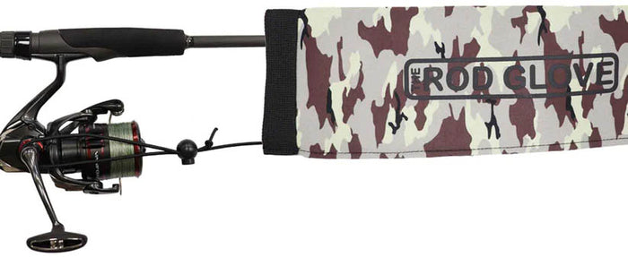 The Rod Glove Tournament Neoprene Spinning Rod Sleeve - Camo