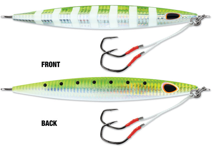 UV Green Sardine Zebra / 280 gram/10 oz - 7 1/4 inch