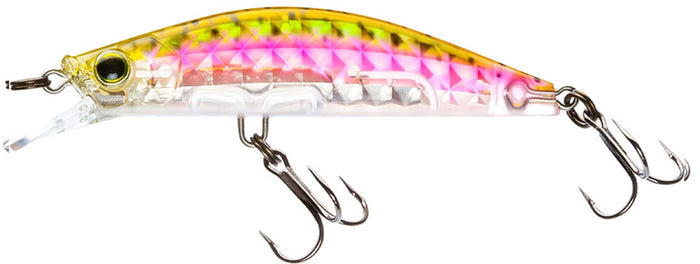 Yo-Zuri 3DR-X Flat Heavy Sinking Minnow 60mm - 2.375 Inch - Baby Rainbow Trout