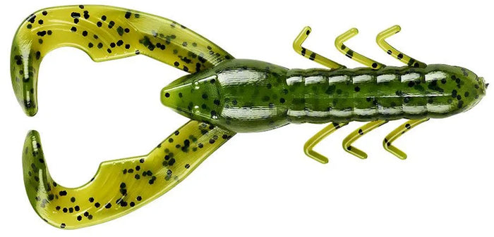 YUM Christie Craw 3 1/2 inch Soft Plastic Craw Bulk 30 pack - Watermelon Seed