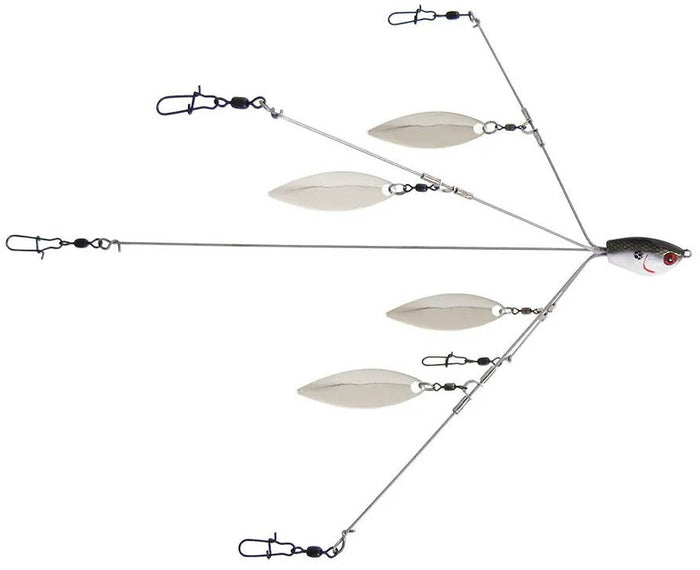 YUM YUMbrella Flash Mob Jr. Bladed Umbrella Rig - Willow Blade