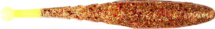 Z-Man Big BallerZ Soft Plastic Swimbait - 5 Inch - Gold Fire