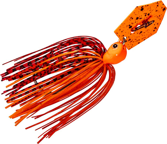 Z-Man ChatterBait Jack Hammer - 3/8 oz. - Fire Craw Orange Blade