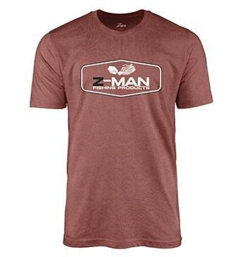 Z-Man ChatterBait TeeZ Short Sleeve T-Shirt Red Clay