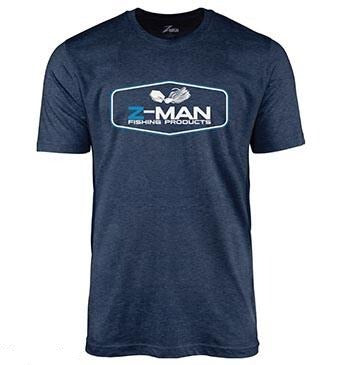 Z-Man ChatterBait TeeZ Short Sleeve T-Shirt - Navy Blue