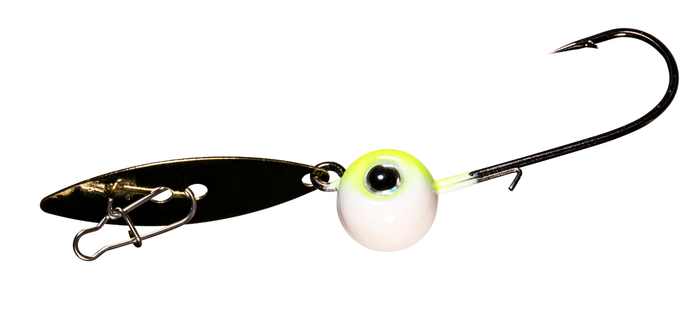 Z-Man ChatterBait WillowVibe 2 pack - Chartreuse Shad