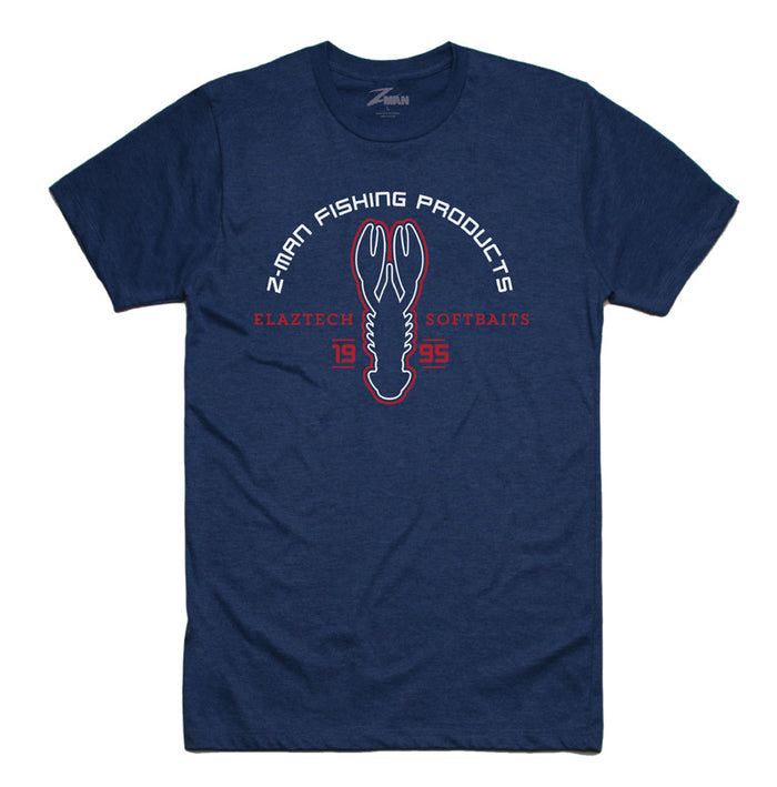 Z-Man CrawZ TeeZ Short Sleeve T-Shirts - Navy Blue