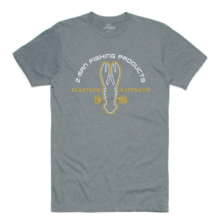 Z-Man CrawZ TeeZ Short Sleeve T-Shirts - Stone Gray