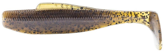 Z-Man DieZel MinnowZ 5 inch Paddle Tail Swimbait 4 pack - Green Pumpkin