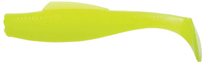 Z-Man DieZel MinnowZ 7 inch Paddle Tail Swimbait 3 pack - Hot Chartreuse