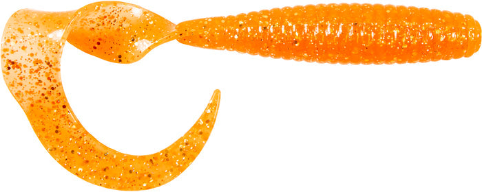 Z-Man DoormatadorZ 5 inch Scented Curly Tail Grubs 4 pack Atomic Sunrise