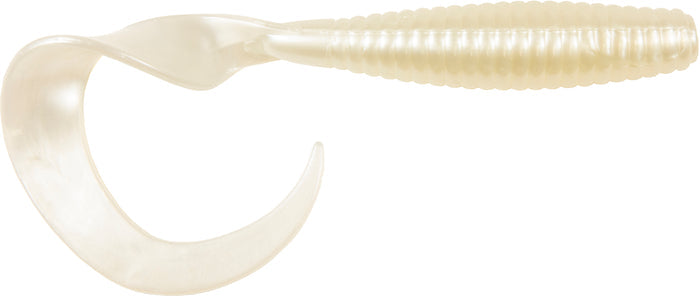 Z-Man DoormatadorZ 5 inch Scented Curly Tail Grubs 4 pack - Pearl