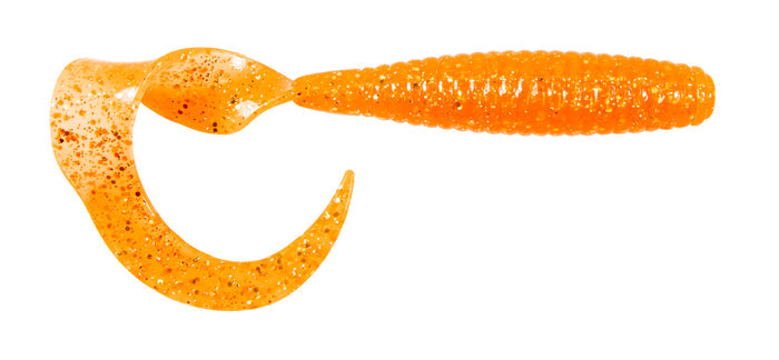 Z-Man DoormatadorZ 6 inch Scented Curly Tail Grubs 3 pack - Atomic Sunrise