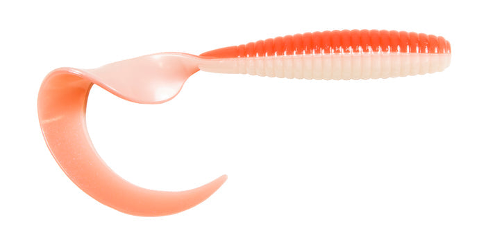 Z-Man DoormatadorZ 6 inch Scented Curly Tail Grubs 3 pack - Coconut Ice
