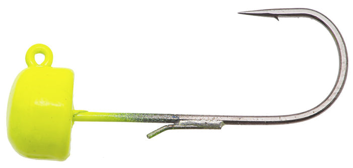 Z-Man Finesse ShroomZ Jigheads 5 pack 1/6 oz - Chartreuse