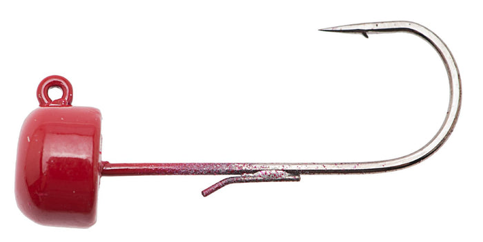 Z-Man Finesse ShroomZ Jigheads 5 pack - 1/6 oz - Red