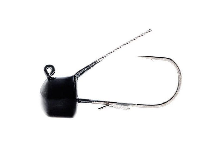 Z-Man Finesse ShroomZ Weedless Jigheads - 1/5 oz - Black