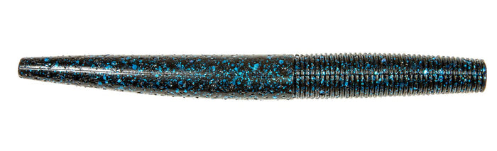 Z-Man Giant TRD 6 inch Ned Rig Bait 6 pack Black/Blue Flake
