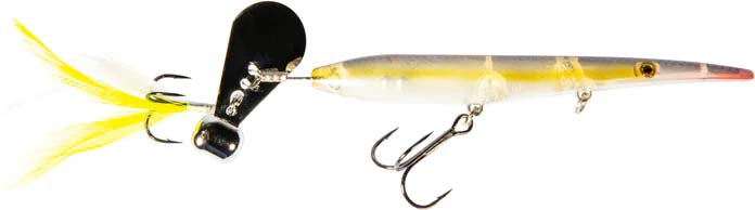 Z-Man HellraiZer Topwater Tail Blade Bait - 4 Inch - Chartreuse Shad