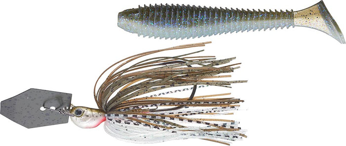 Green Pumpkin Shad / Electric Shad